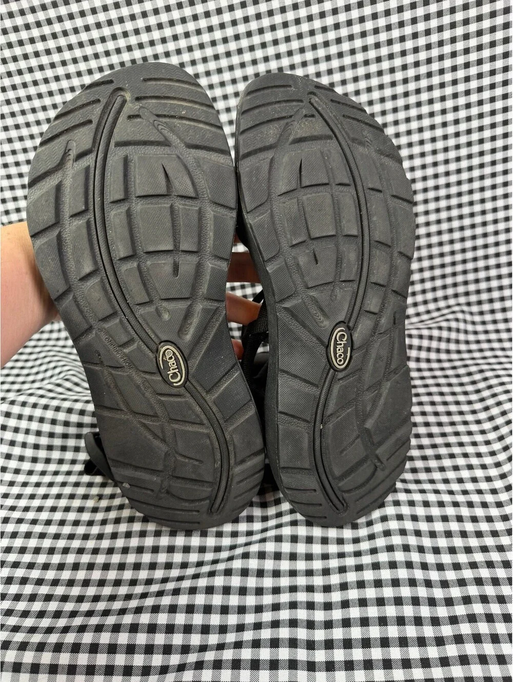 Chaco ZX/2 Classic Sandals Women’s 9 Black Double Strap Toe Loop Hiking Outdoor